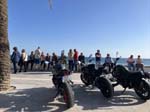 <i>Sesimbra:</i> Weekend motorbikes in front of the Ocean
